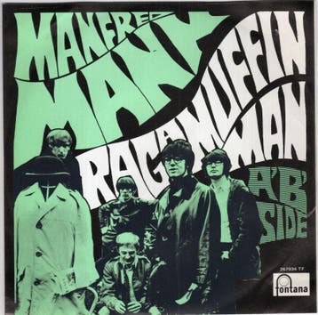 Manfred Mann - Ragamuffin man + A B Side (Vinylsingle), Cd's en Dvd's, Vinyl Singles, Nieuw in verpakking