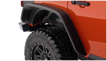 Bushwacker 07-18 Jeep Wrangler Unlimited Flat Style Flares, Ophalen of Verzenden, Nieuw