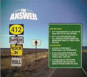 cd - The Answer - 412 Days Of Rock N Roll, Verzenden, Zo goed als nieuw