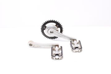 Cranks, trappers en tandwiel | rotatiesensor | Vogue Basic, Gebruikt, Crankstel of Pedalen
