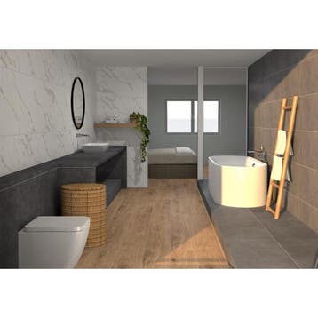 La Cueva Dutch Wood Vloertegel - 26x160 cm - Mat Beige, Ophalen of Verzenden, Nieuw