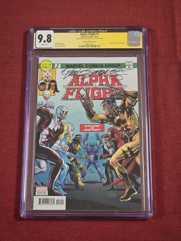 Alpha Flight (Dan Jurgens Homage Var) #1 - Signed Limited, Nieuw