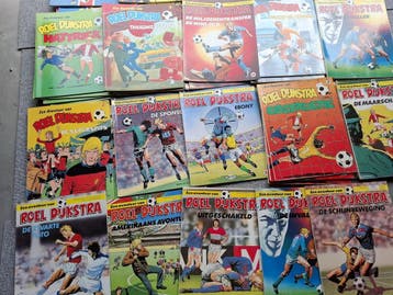 Roel Dijkstra strips - Voetbal stripboeken te koop, Complete serie of reeks, Verzenden, Gelezen