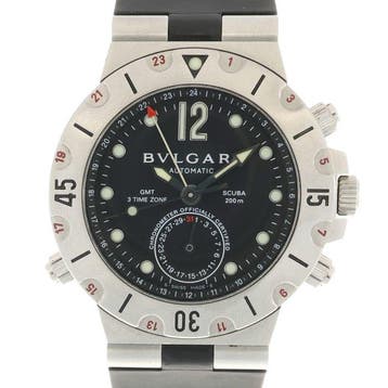 Bvlgari - Diagono Professional GMT Scuba - Zonder, Nieuw