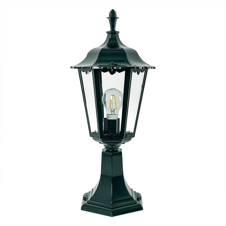 Tuinlamp Ancona sokkel Tuinverlichting, Tuin en Terras, Buitenverlichting, 50 tot 250 watt, Nieuw, Aluminium, Staande lamp, Verzenden