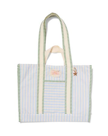 HEMA Strandtas 43x12x34cm strepen, Verzenden, Nieuw