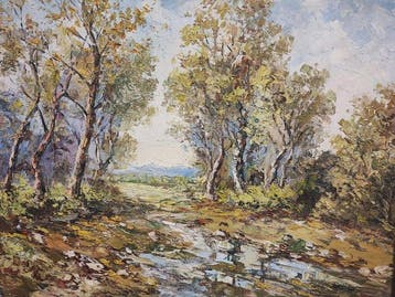 Escuela impresionista europea (XX) - El bosque