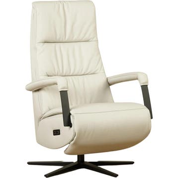 Leren elektrisch relaxfauteuil Core, Bohemian, Industrieel, Modern, Scandinavisch, Nieuw, Ophalen of Verzenden, 50 tot 75 cm
