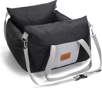 Hondenmand auto - Autostoel hond - 58x56x33 cm - Zwart - Nob, Verzenden, Zo goed als nieuw