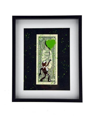 WhyCreationz (XX-XXI) - Kermit with the Balloon (Banksy