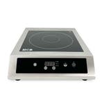 HCB Inductie kookplaat - 3,5 kW - 230V - RVS, Verzenden, Nieuw in verpakking, Fornuis, Frituur en Grillen