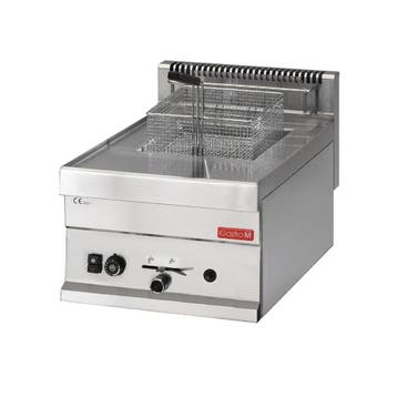 Gastro-M Gas friteuse 8 liter 650 lijn, Ophalen of Verzenden