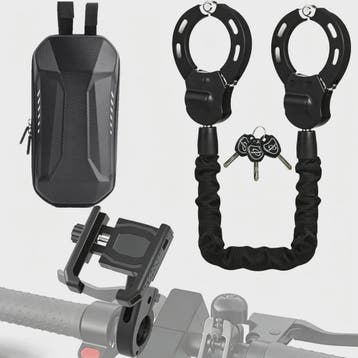 Elektrische Scooter Ketting & Opbergtas - Hoge Beveiliging A, Verzenden, Nieuw