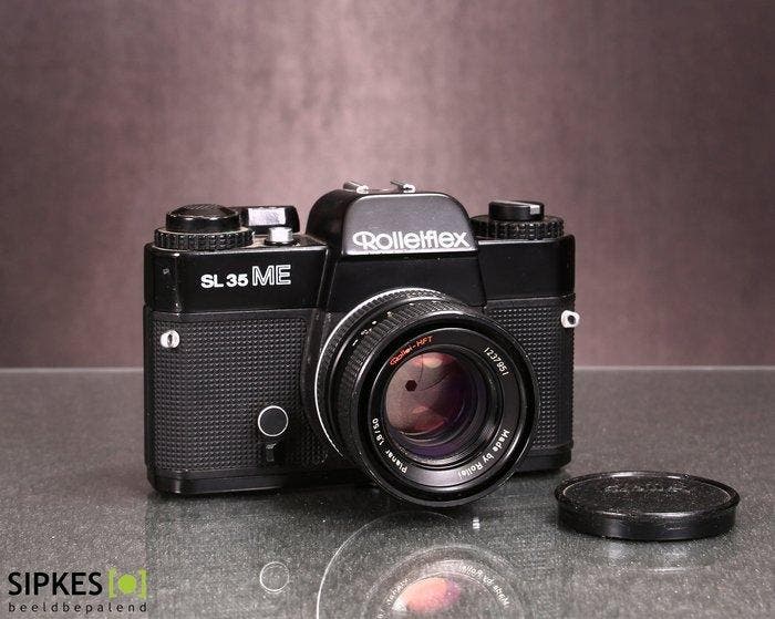 Rollei SL35ME + HFT Planar 1.8/50mm (Goed lezen) - Single, Audio, Tv en Foto, Fotocamera's Analoog