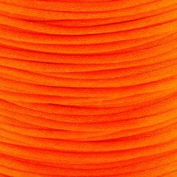 2 meter Macrame Satijndraad 1.0 Orange (Macramé koord), Ophalen of Verzenden, Nieuw, Draad