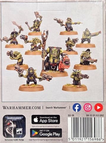 Warhammer 40,000 Orks Runtherd and  Gretchin  (Warhammer, Ophalen of Verzenden, Nieuw