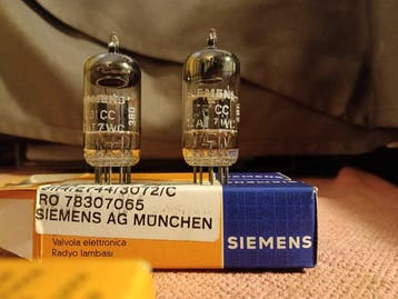 Siemens - E81CC - Vacuümbuizen - Audiocomponent, Nieuw