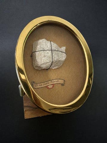 Reliekhouder - Legering - 1850-1900 - Uit de rots van, Antiek en Kunst