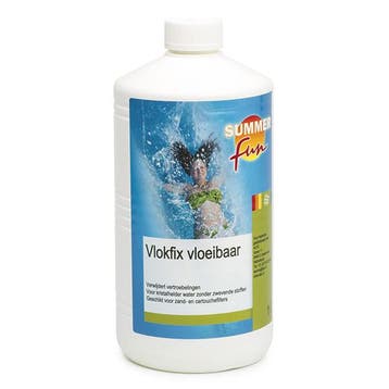 Summer Fun Summer fun vlokfix vloeibaar 1 liter, Tuin en Terras, Verzenden, Nieuw
