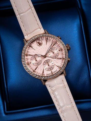 Swarovski - Matrix Tennis Womens Chronograph Watch - Zonder, Nieuw