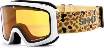 SINNER kinderskibril DUCK MOUNTAIN Mat Wit - Unisex - Maat, Ophalen of Verzenden, Zo goed als nieuw