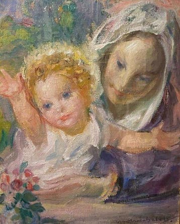 Mario Micheletti (1892-1975) - Maternità