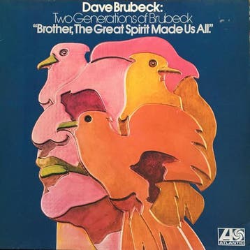 Lp - Two Generations Of Brubeck (Brother, The Great Spirit, Verzenden, Nieuw in verpakking