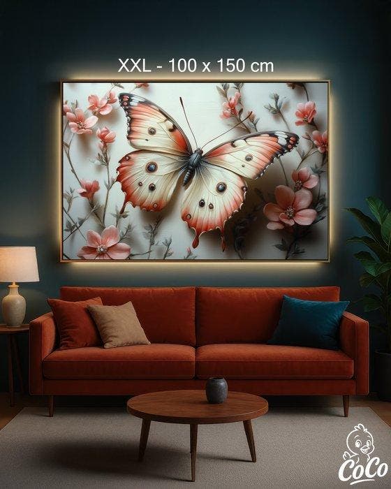 CoCo - Delicate Flutter - XXL, Antiek en Kunst, Kunst | Designobjecten