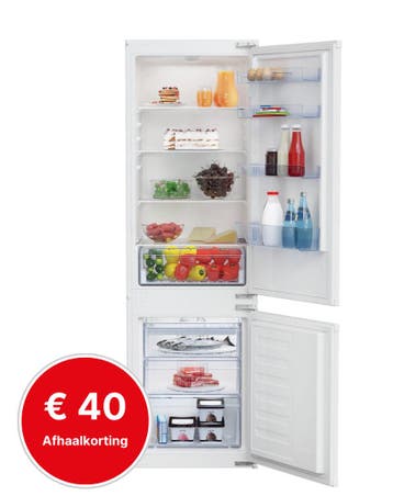 Beko BCHA275K4SN | inbouw koelvriescombinatie | 178 cm |, Witgoed en Apparatuur, Koelkasten en IJskasten, Verzenden, Nieuw