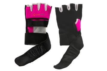 Binnenhandschoen Nihon | Roze / Zwart (Maat: S / M), Sport en Fitness, Vechtsporten en Zelfverdediging, Verzenden, Nieuw, Vechtsportbescherming