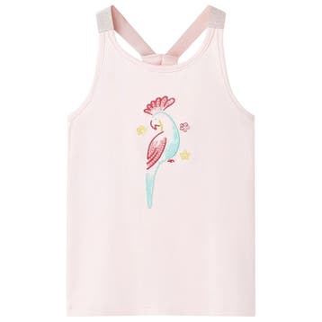 vidaXL Kindertopje 116 zachtroze, Verzenden, Nieuw