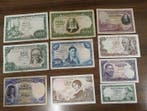 Spanje. - 10 Banknotes - Various Dates (Zonder minimumprijs)