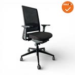 Gispen Zinn bureaustoel - 3D Armleggers - Zwarte stofferi..., Werkplek, Ophalen of Verzenden, Gebruikt, Stoel