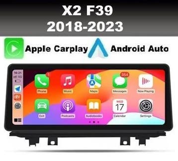 BMW X2 2018-2023 navigatie android 14 apple carplay 12,3inch, Ophalen of Verzenden, Nieuw