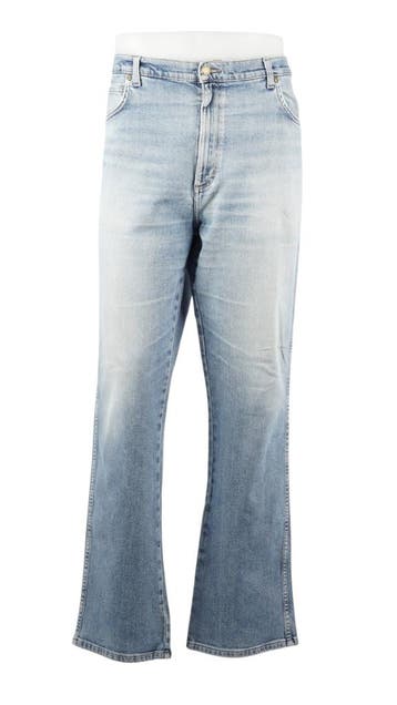 Wrangler Jeans Dames maat WW37 / L32 Lichtblauw Vintage, Kleding | Dames, Ophalen of Verzenden, Nieuw