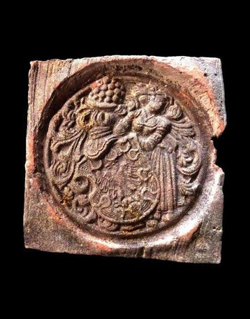 Post-middeleeuws - Tegel uit de Renaissanceperiode 16e/17e