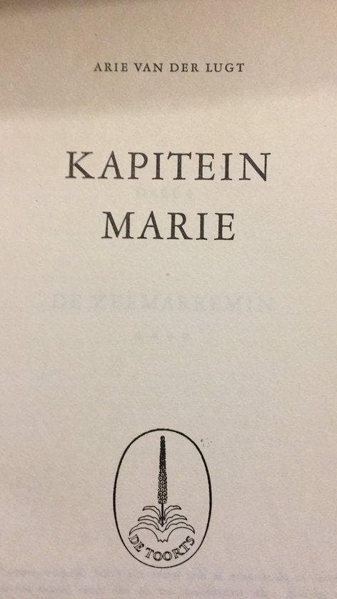 Kapitein marie 9789062480562 Lugt, Boeken, Overige Boeken, Gelezen, Verzenden