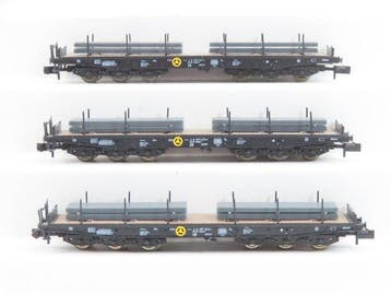 Roco N - 24026 - Modeltrein goederenwagonset (1) - 3-delige, Nieuw