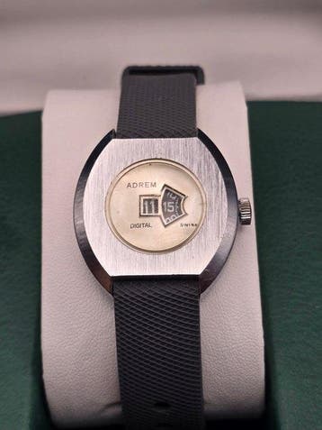 ADREM - Jump Watch - Mechanical - Rare 1970s Driver Style -, Nieuw