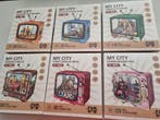 Modelbouw My City Complete Set van 6 sets Houten Puzzel C..., Verzenden, Nieuw