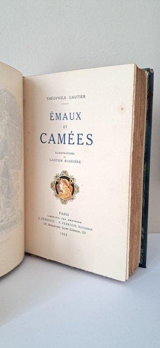 Théophile Gautier; Gaston Bussière - Émaux et Camées -, Antiek en Kunst