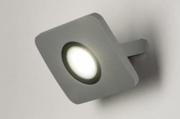 Rietveld Wandlampen - Betongrijs - Metaal, Aluminium, Verzenden, Nieuw