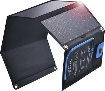 Solar Charger 28W 2xUSB | 40% Korting | Snel Beslissen, Ophalen of Verzenden, Zo goed als nieuw