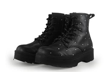 Skechers Veterboots Meisjes in maat 35 Zwart, Verzenden, Jongen of Meisje, Schoenen, Skechers