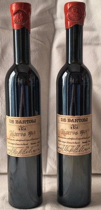 1949 Marco De Bartoli Marsala Vecchio Samperi Riserva, Verzamelen, Wijnen