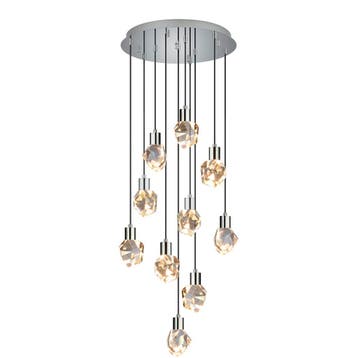 LED Hanglamp - Trio Select Verano - incl. 10x SMD. 5.5 Watt, Huis en Inrichting, Ophalen of Verzenden, Nieuw, Metaal, Overige fittingen
