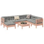 vidaXL 8-delige Loungeset met kussens massief douglas, Tuin en Terras, Tuinsets en Loungesets, Verzenden, Nieuw, Loungeset