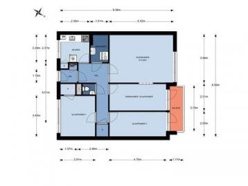 Te Huur 4 Kamer Appartement Lijsterstraat In Amersfoort, Direct bij eigenaar, Amersfoort, Utrecht, Appartement