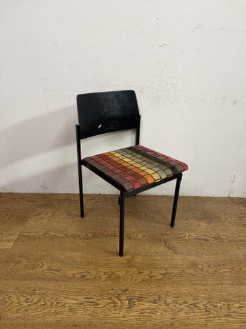Partij Gebruikte Stapelbare Schoolstoel - S4367 Vintage/Café, Huis en Inrichting, Stoelen, Ophalen, Nieuw