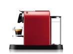 Krups -  Nespresso Citiz Capsulemachine Rood, Verzenden, Nieuw, 1 kopje, Koffiepads en cups